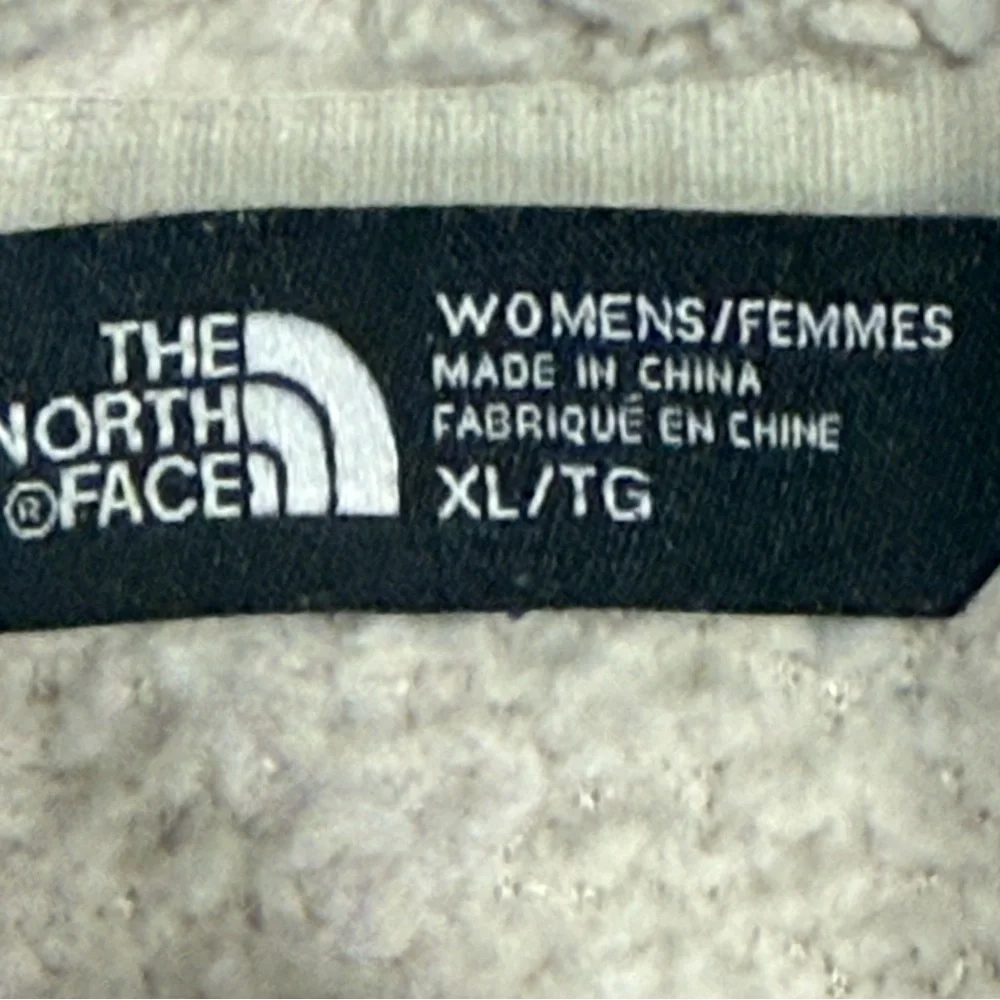 The North Face Campshire Sherpa Fleece Off-White Vest flaw - Picture 4 of 10